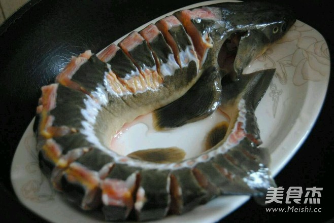 Steamed Arowana recipe