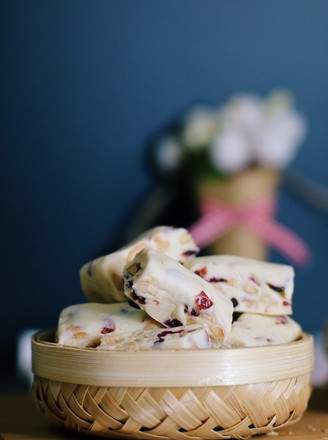 Cranberry Peanut Nougat recipe