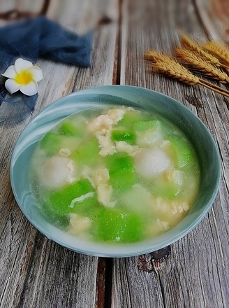 Loofah Fish Ball Soup