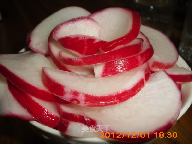 Sweet and Sour Radish recipe