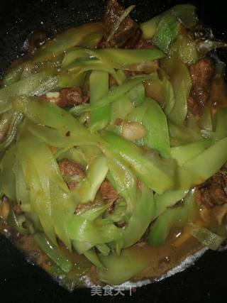 Ribs Braised Lettuce recipe