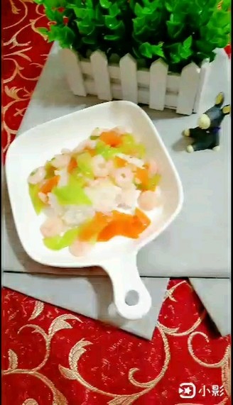 Stir-fried Shrimp Rice Bowl recipe