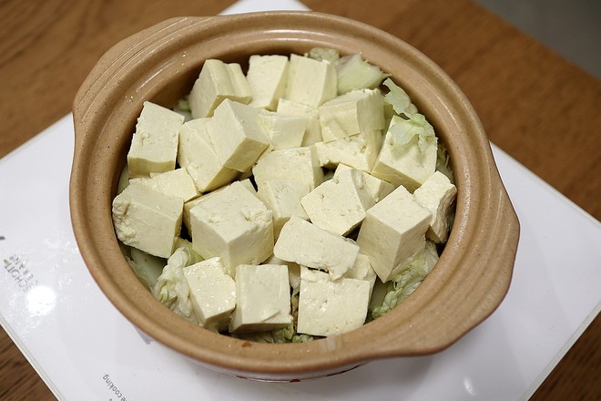 Casserole Cabbage Tofu recipe