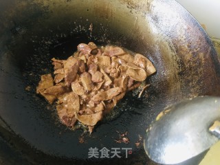 Pork Liver with Green Pepper and Shallot recipe