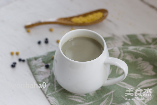 Yellow Rice Black Bean Soy Milk recipe