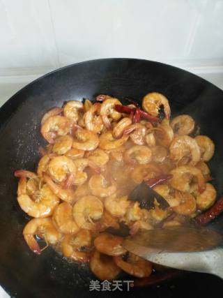 Beer Spicy Shrimp recipe