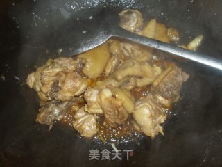 Stewed Chicken Thigh with Shimeji Mushroom recipe