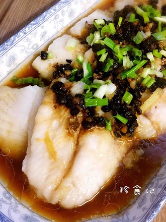 Steamed Long Liyu with Garlic Black Bean Sauce recipe