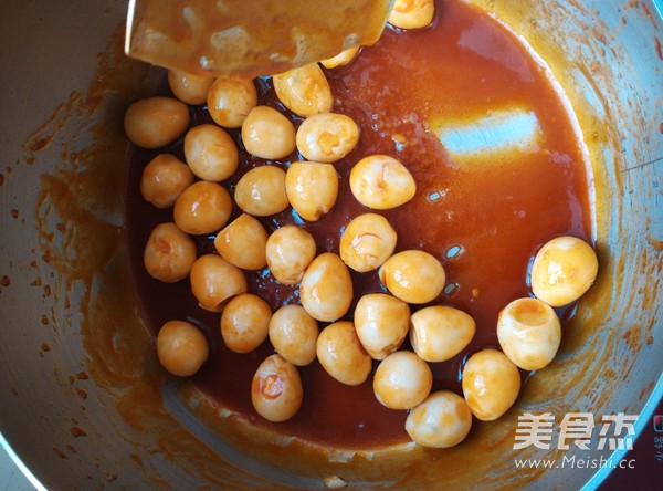 Korean Style Quail Eggs recipe