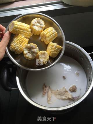 Coconut Corn Chicken Soup recipe