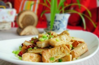 Spicy Fried Tofu recipe