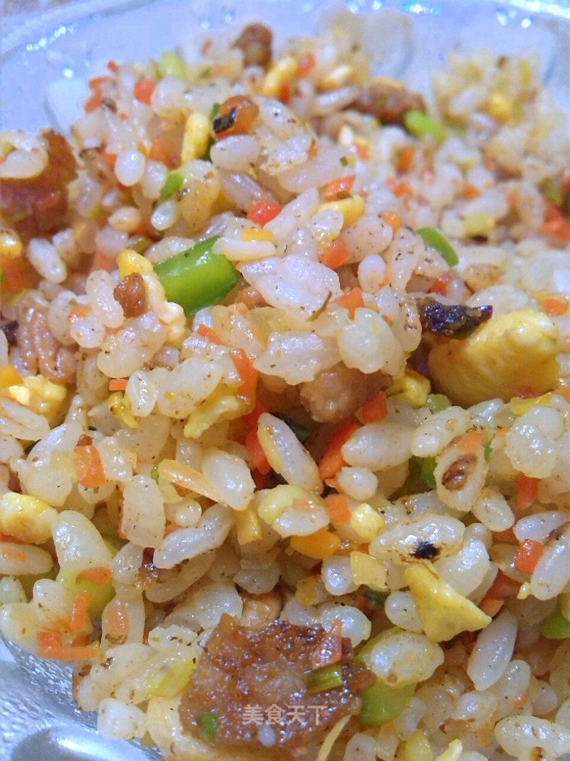 Fresh and Fragrant Golden Egg Fried Rice recipe