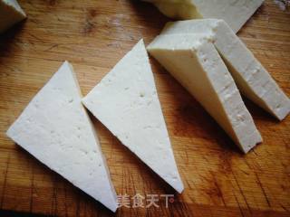 #团圆饭#fragrant Fried Triangle Tofu recipe