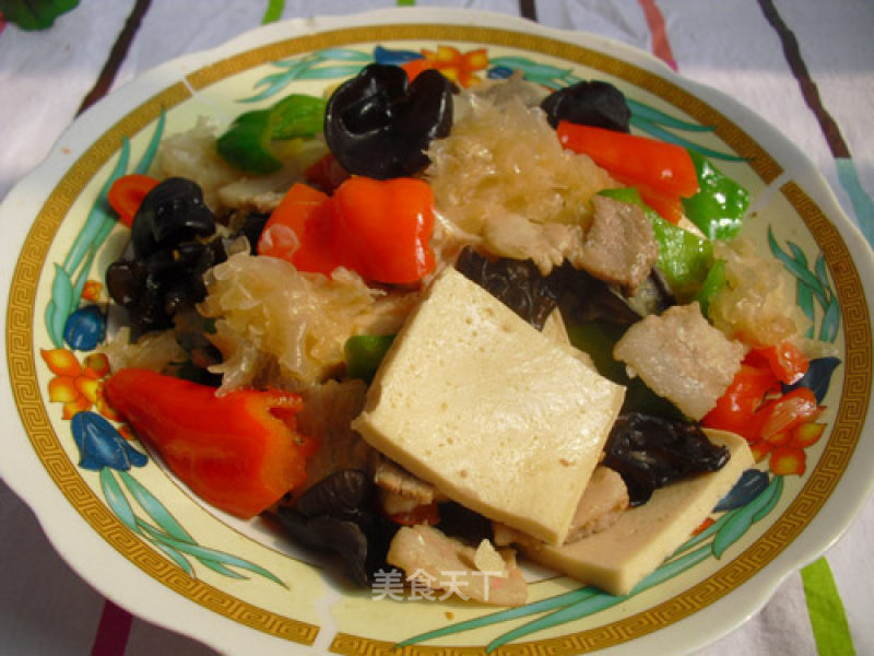 Home-cooked Thousand Page Tofu recipe