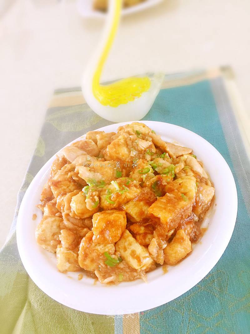 #信之美# Chicken Tender Tofu recipe