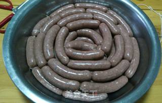 【wuhan】【homemade Black Pepper Crispy Sausage】 recipe