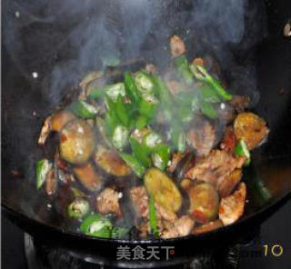Stir-fried Pork with Eggplant recipe