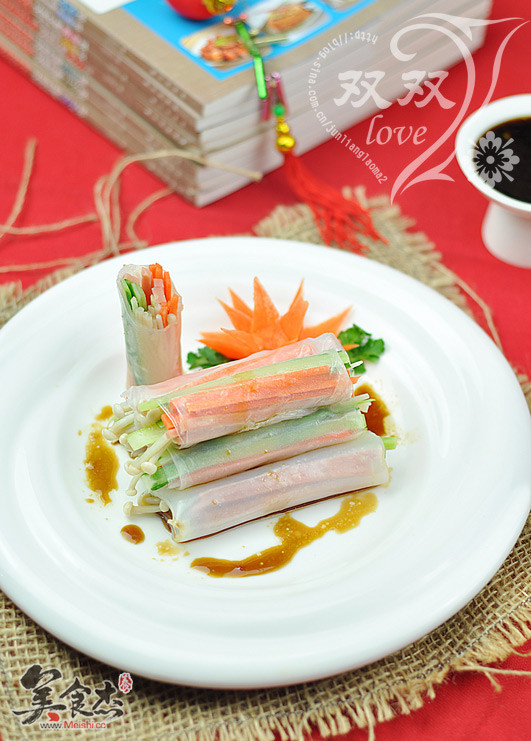 Colorful Crystal Roll recipe