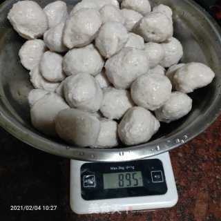 Homemade Pork Balls recipe