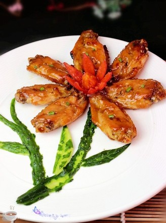 Korean Grilled Chicken Wings recipe