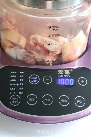 Stewed White Radish with Hoof recipe