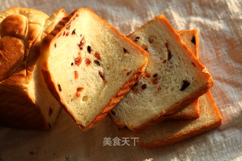 Chocolate Cranberry Toast recipe