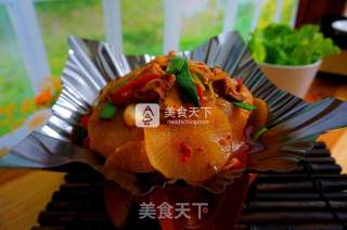 Griddle Sliced Radish recipe