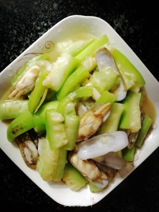 Braised Razor Clams with Octagonal Melon recipe