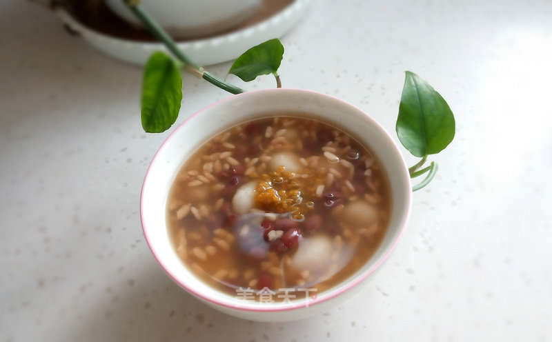 Red Bean Sweet-scented Osmanthus Rice Dumpling recipe