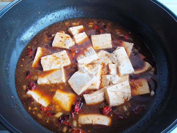 Braised Tofu with Sauce recipe