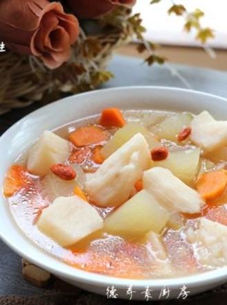 Winter Melon and Yam Soup recipe