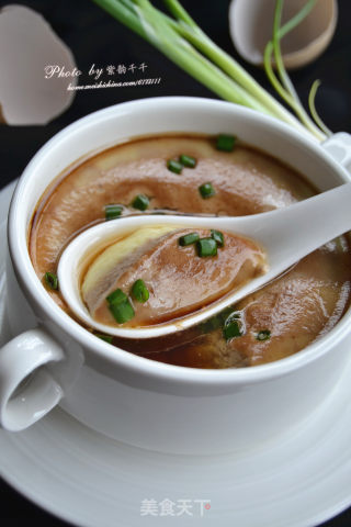 Steamed Egg with Ganoderma Spore Powder recipe