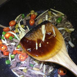 Stir-fried Beef with Eryngii Mushrooms recipe
