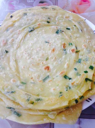 Cornmeal Scallion Pancakes recipe