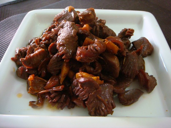 Spicy Cumin Duck Gizzards recipe