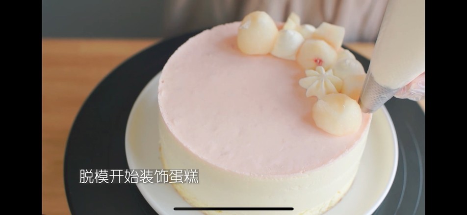 【peach Mousse Cake】 recipe