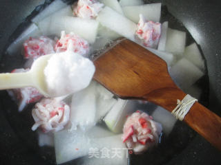 Shrimp Ball Winter Melon Soup recipe