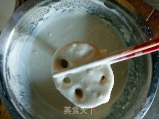 #trust of Beauty#tofu Stuffing Lotus Root Folder recipe