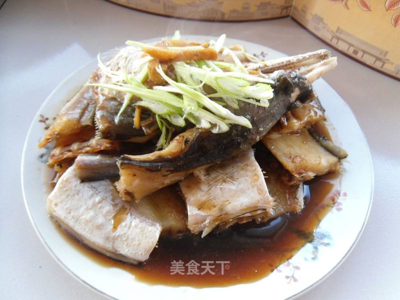 Scallion and Ginger Dried Eel recipe