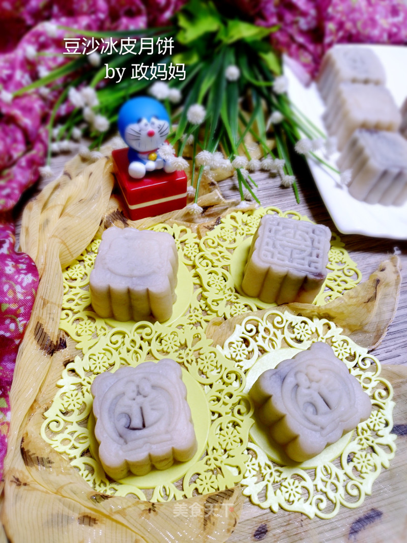 #trust的美#snowy Mooncakes recipe