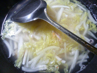 Kaiyang Squid and Cabbage Soup recipe