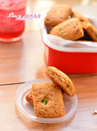Olive Oil Chive Biscuits