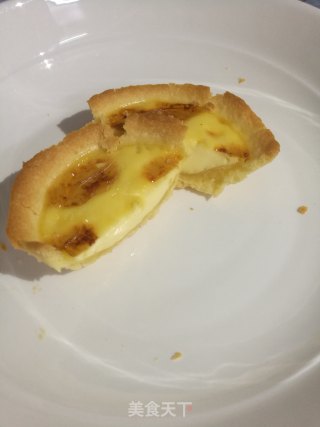 English Egg Tart (handmade Tart Crust and Liquid Tart) recipe