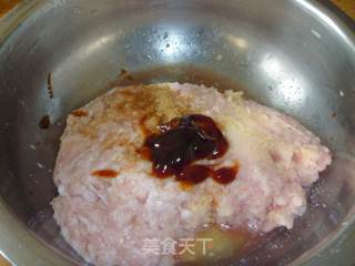 【steamed Four Happiness Meatballs】reunion and New Year Celebration recipe