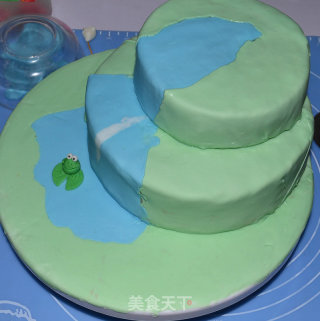 Leisure Holiday Fondant Cake recipe