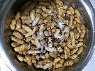 Steamed Peanuts in Basket recipe