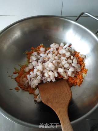 Seafood Baked Rice recipe