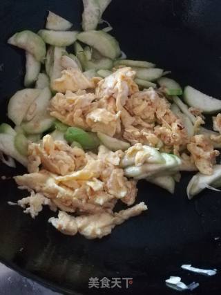 Egg Loofah recipe