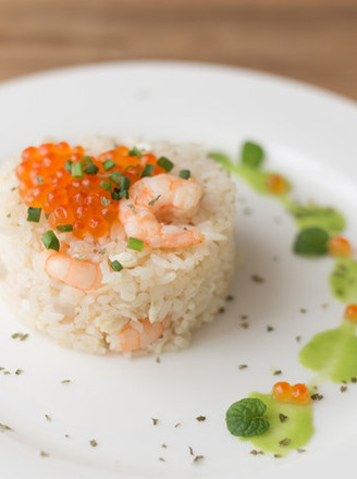 Fried Rice with Salmon Roe
