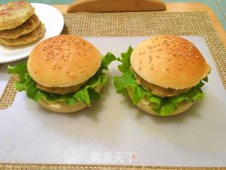 #trust of Beauty#fragrant Barbecue Steak Burger recipe